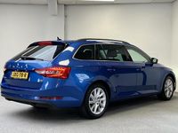 Occasion Skoda Superb Business Line 218 PK (160 kW) 2020 Blauw Stationwagen