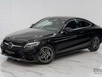 Occasion Mercedes C180 AMG 156 PK (114 kW) 2019 Zwart Coupé