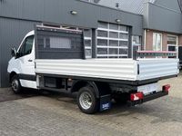 tweedehands Mercedes Sprinter 516 2.2 CDI 164PK Openlaadbak Airco Cruise control 2-persoons Telefoonverbinding Navigatiesysteem Open laadbak Pick-up p-up Bakwagen 1e eigenaar Euro 6