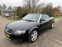 Occasion Audi A4 Cabriolet Exclusive 219 PK (161 kW) 2003 Zwart Cabriolet