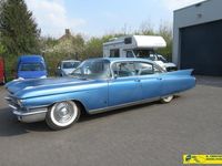 tweedehands Cadillac Fleetwood v8 sedan BJ 1960 ORIGINELE NEDERLANDSE AUTO BELASTING EN APK VRIJ RIJDEND PROJECT !!