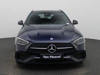 Occasion Mercedes C300 AMG line 313 PK (230 kW) 2022 Blauw Stationwagen