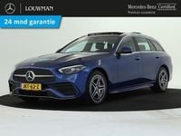 Occasion Mercedes C300 AMG 313 PK (230 kW) 2024 Spectraalblauw metallic Stationwagen