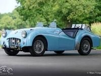 Occasion Triumph TR3 1957 Blauw Cabriolet