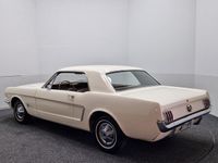 tweedehands Ford Mustang (usa)Coupé *AIRCONDITIONING* 200Cu / 6-Cilinder / 1965 / Wimbledon White / C4 Cruise-O-Matic Automaat