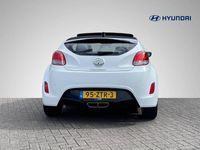 tweedehands Hyundai Veloster 1.6 GDI i-Catcher Panoramadak Navigatie Camera Leder Stoelverarming Cruise Control Keyless Entry Rijklaarprijs!