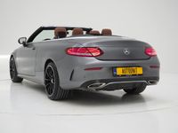 tweedehands Mercedes 200 C-Klasse Cabriolet4MATIC AMG-Line Designo | Airscarf | Virtual Cockpit | Carplay | 3