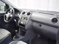 tweedehands VW Caddy 1.6 TDi Trendline Airco | Half Leder | Betonplex | Imperiaal | Trekhaak