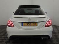 tweedehands Mercedes C220 CDI AMG Prestige (leer,burmester,360,sfeerverlichting,panodak)