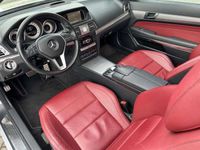 tweedehands Mercedes E200 Cabriolet Airscarf | Rood Leder | Origineel NL | D