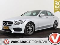 Occasion Mercedes C180 Sport Edition 157 PK (115 kW) 2017 Grijs, metallic lak Sedan
