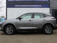 tweedehands Nissan Qashqai 1.3 MHEV AUTOMAAT Climate, adaptive cruise, dodehoeksensoren, AppleCarPlay/AndroidAuto, navi