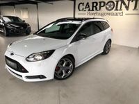 tweedehands Ford Focus Wagon 2.0 EcoBoost ST-3 250PK 2013 Leer Recaro Keyless Entry Camera Dode hoek Navi Xenon Cruise Vol Opties