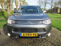 tweedehands Mitsubishi Outlander 2.0 PHEV Business Edition 4 WD Ecc Cruisecontrol Navigatie Leer/Stof Keyless Entry Pdc Lm Velgen Trekhaak