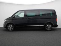 tweedehands VW Caravelle TRANSPORTER2.0 TDI L2H1 4Motion 204PK DSG (grijs kenteken) Achterdeuren, standkachel, stoelverwarming voor, leder, elek. schuifdeuren, navigatie, adaptive cruise, Discover Pro, alarm, 17'' lichtmetaal