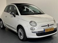 Occasion Fiat 500C Lounge 69 PK (50 kW) 2010 Wit Cabriolet