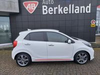 tweedehands Kia Picanto 1.0 T-GDI GT-Line**100pk**Clima**Leder**Navi**Camera**Stoel-+ stuurverwarming**PDc **Apple Carplay NAP 1e eig. Bel 0545-280200