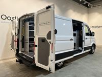 tweedehands VW Crafter 2.0 TDI L3H2 180 PK Automaat / Servicebus / Sortimo Inrichting / Euro 6 / 220 V. / Trekhaak 3.000 KG / Airco / Cruise Control / CarPlay / 3-Zits