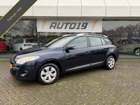 Occasion Renault Mégane GrandTour Expression 131 PK (96 kW) 2010 Blauw (metallic) Stationwagen