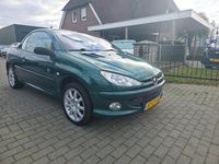 Occasion Peugeot 206 CC Roland Garros 109 PK (80 kW) 2003 Groen Cabriolet