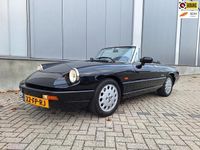 Occasion Alfa Romeo Spider 117 PK (86 kW) 1992 Zwart Cabriolet