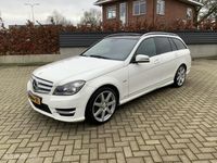 tweedehands Mercedes 350 C-KLASSE EstateAvantgarde Calciet Wit facelift