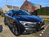 Occasion Alfa Romeo Stelvio Super 260 PK (191 kW) 2018 Zwart SUV