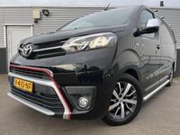 tweedehands Toyota Proace Worker 2.0 D-4D Professional Long BLACK Platinum pakket, 1e eigenaar, Nieuw geleverd, Lederen bekleding, Lichtmetalen velgen, Navigatie, Achteruitrijcamera, Dakdragers