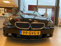 tweedehands BMW 645 Cabriolet 6-SERIE 645Ci V8 333Pk,Cabrio Ci V8 333Pk, , Automaat,Navigatie,Parkeer Assistent,Leder,Stoelverwarming,Climate&Cruise Control,Bleutooth met Spraakbediening,19 Inch Lmv