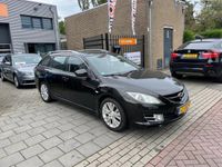 Occasion Mazda 6 Exclusive 120 PK (88 kW) 2008 Zwart, metallic lak Stationwagen