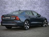 tweedehands Volvo S60 2.0 Recharge T6 AWD Plus Bright | Uit Voorraad Leverbaar | Blond Leder | 19 6-Spaaks Velgen | Harman Kardon |