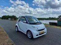 Occasion Smart ForTwo Cabrio Passion 71 PK (52 kW) 2011 Wit Cabriolet
