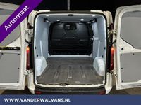 tweedehands Ford Transit Custom 2.0 TDCI 131pk Automaat L1H1 Euro6 ** Airco | Cruisecontrol | LED | Parkeersensoren Voorruitverwarming, Bijrijdersbank