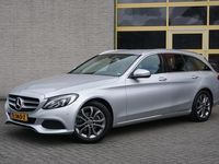 tweedehands Mercedes 180 C-KLASSE EstateAutomaat! Business Solution BJ2018 Lmv 17" | Led | Pdc | Navi | Achteruitrijcamera | Climate control | Cruise control | A-Klep Elek. | Elek. voorstoelen | Verwarmde voorstoelen | Getint glas