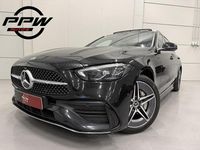 Occasion Mercedes C300 AMG line 2022 Zwart (metallic) Stationwagen