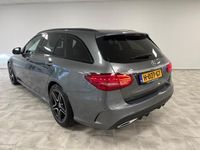 tweedehands Mercedes C300 C-KLASSE EstateAMG PAKKET I Lederen interieur I Line assist I Stoelverwarming I