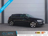 Occasion Audi A3 Sportback S-Line 150 PK (110 kW) 2018 Zwart Hatchback