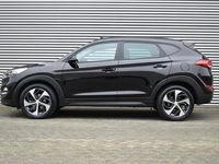 tweedehands Hyundai Tucson 1.6 T-GDI, Airco, Ecc, Cruise, Leder, Navi, Panoramadak.