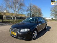 Occasion Audi A3 Attraction 105 PK (77 kW) 2008 Zwart Hatchback