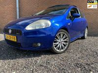 Occasion Fiat Grande Punto Sport 120 PK (88 kW) 2008 Blauw Hatchback