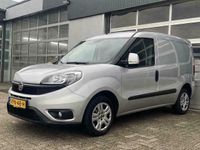 tweedehands Fiat Doblò Cargo 1.3 MJ L1H1 SX 12x op voorraad Btw en Bpm vrij Airco Cruise controle Navigatie Tussenschot Parkeerhulp achter 1e eigenaar Ex overheid Euro 5 Marge