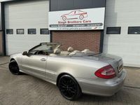 tweedehands Mercedes CLK200 Cabriolet K. Ele LEER NAP Y-TIMER INRUIL MOG!!!