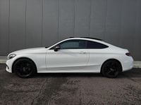 Occasion Mercedes C180 AMG Line Premium 157 PK (115 kW) 2018 Wit Coupé