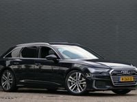 Occasion Audi A6 S-Line 299 PK (219 kW) 2022 Blauw Stationwagen