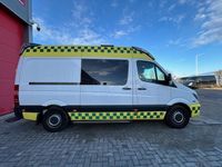 tweedehands Mercedes 316 CDI Ambulance L2H2 Danisch registration No Kartsana Stretcher inside