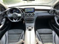 tweedehands Mercedes C180 AMG- Style Aut9 digitaal cockpit, facelift, navi, spiegelpakket.