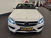 tweedehands Mercedes C180 Cabriolet Premium Plus AMG Airscarf | Alarm klasse