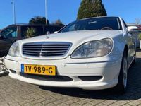 tweedehands Mercedes S55 AMG AMG V8 2002 Wit Nieuwstaat Youngtimer