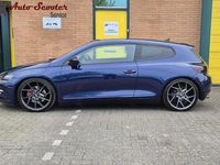 Occasion VW Scirocco Highline 200 PK (147 kW) 2009 Blauw, metallic lak Coupé