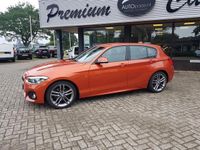 tweedehands BMW 120 1-SERIE i 177pk M Sport-PAKKET,ECC,LED,18INCH,VALENCIA ORANGE!